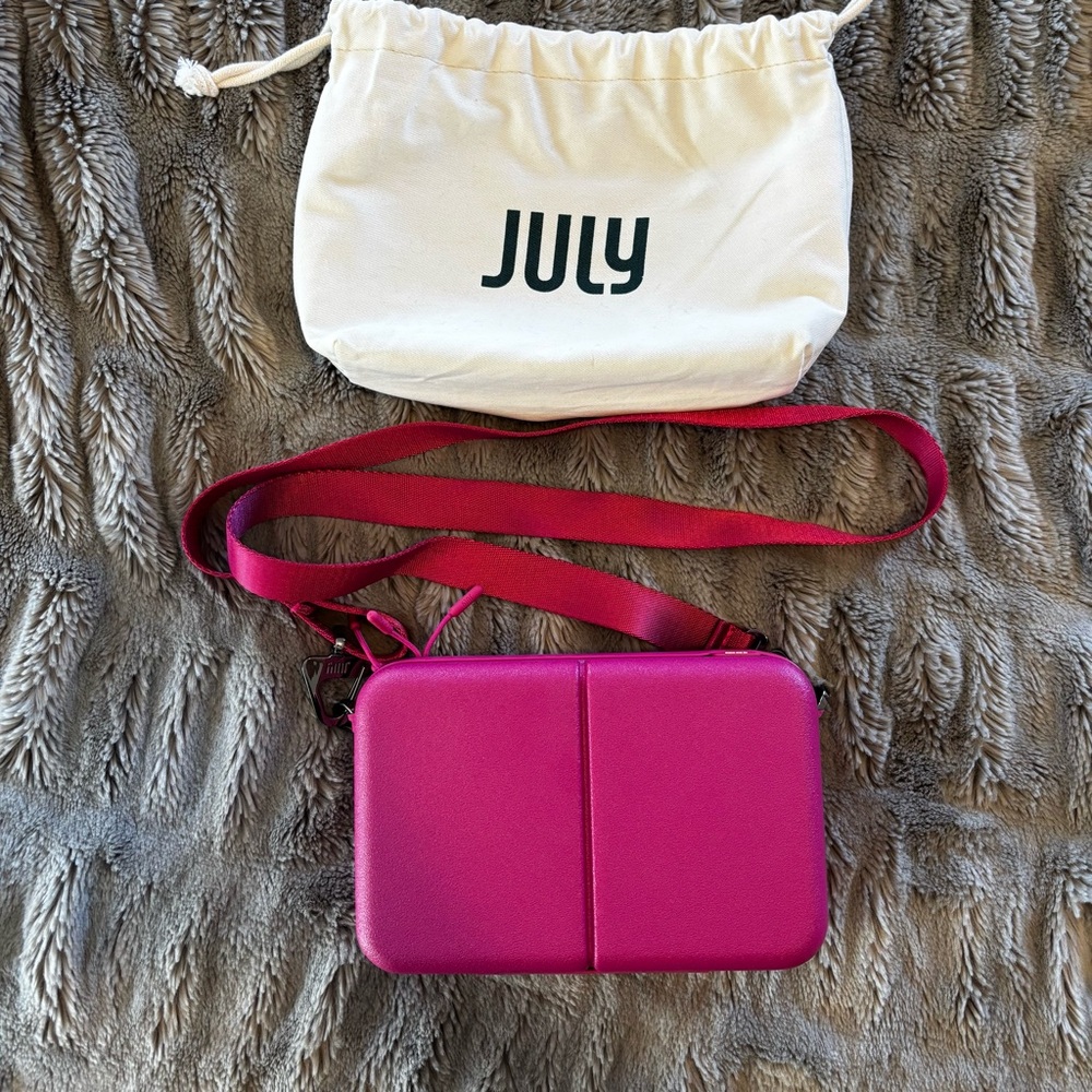 July Pink Crossbody Bag